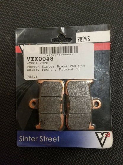 Vortex Racing Front Brake Pads Sinter Street 782VS Triumph 675 Daytona NOS (B#3)