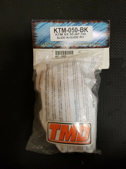 T.M. Designworks Chain Slide-N-Guide Mini Kit Black KTM-050-BK