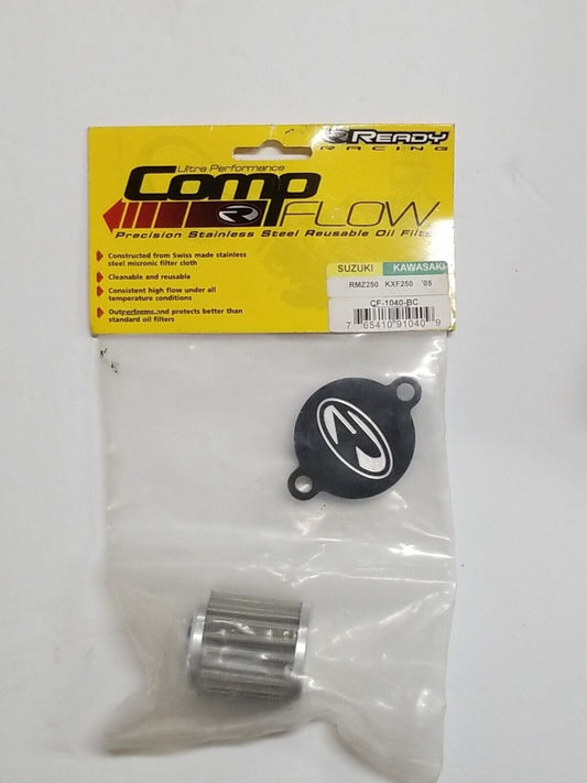 Ready Racing Comp Flow Oil Filter CE-1040-BC 2005 Kawasaki KX 250F Suzuki RMZ250