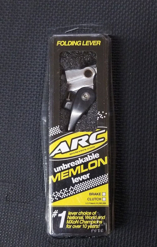 ARC Unbreakable Folding Brake Lever Black Aluminum Kawasaki KX 450 250 BR-412