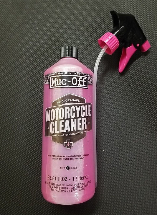 Muc-Off Biodegradable Motorcycle Cleaner Nano Tech 1 Liter 664US