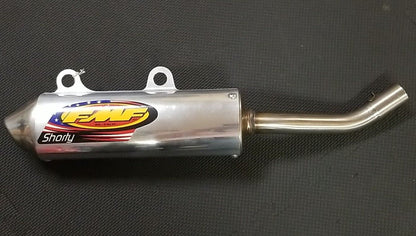 FMF Shorty Muffler Exhaust Pipe Silencer 022024 Kawasaki KX250 2003 - 2007 (7)