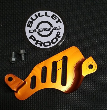 Bullet Proof Designs Rear Brake Caliper Guard BPD-BCG-04-ORG Orange KTM Yamaha