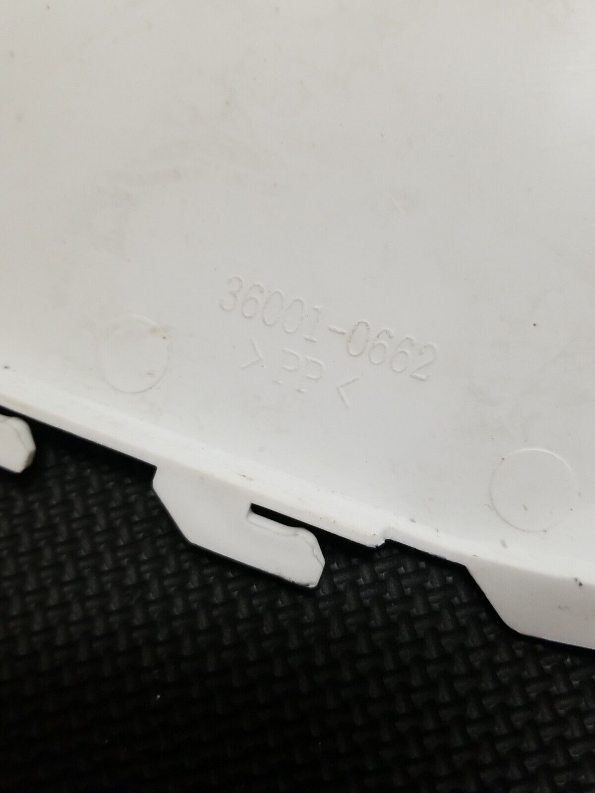 Kawasaki 2020 KX450 2019 KX450F Side Cover 36001-0662 White (5)