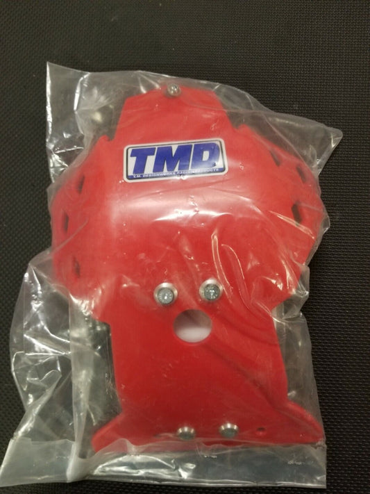 TM Designworks Skid Plate HQMC-250-RD RED HUSQVARNA (11-13) TE, TX, TCX 250