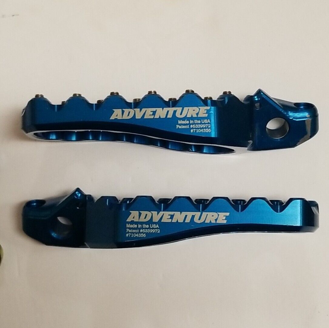 Fastway Adventure Motorcycle Foot Pegs 22-ADV-106 BLUE KTM HUSQVARNA250 450SXF