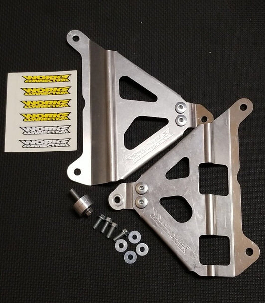 Works Connection Aluminum Radiator Braces Guards 18-179 Yamaha YZ250F YZ450F