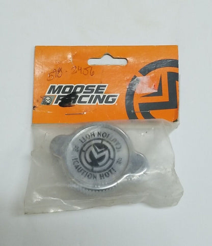 Moose Racing Chrome Radiator Cap Silver 1.6 Bar Universal (7HB)