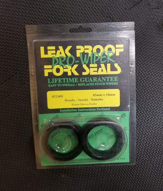 Leak Proof Pro-Wiper Fork Seal Kit 22460 Honda Suzuki Yamaha NOS (B#7)