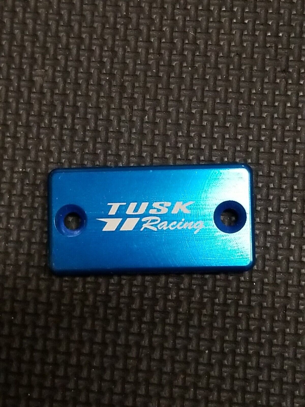 Tusk Anodized Front Brake Reservoir Cap Blue