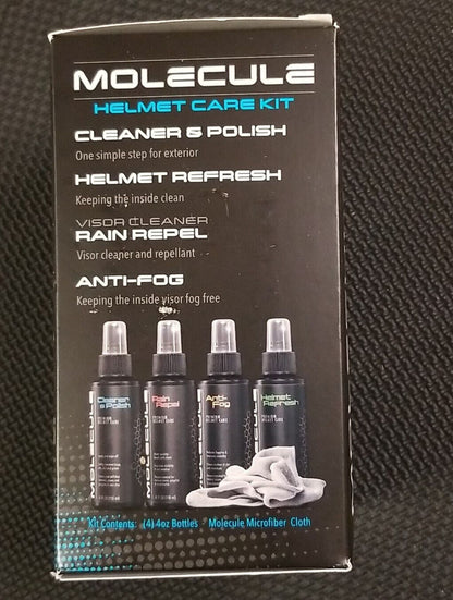 Molecule Helmet Care Kit 6300080401 Visor Cleaner