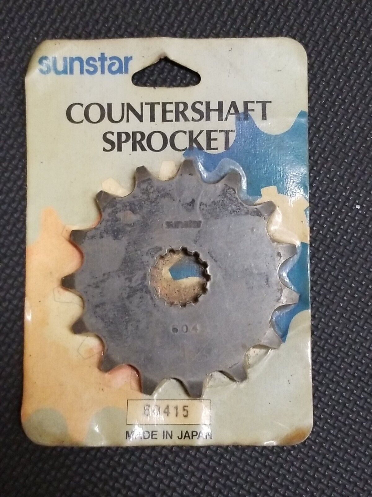 Sunstar Front Countershaft 15T Sprocket 60415 NOS Kawasaki Suzuki