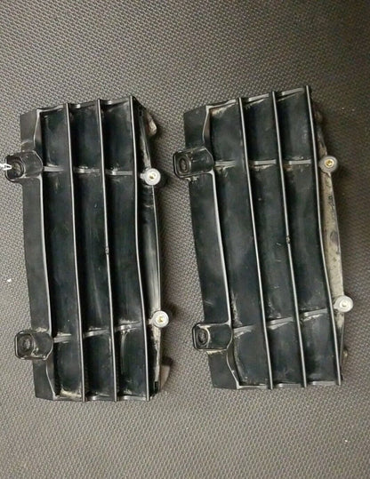 KTM Husqvarna Radiator Guards 79135034000 Black Left Right (7HB)