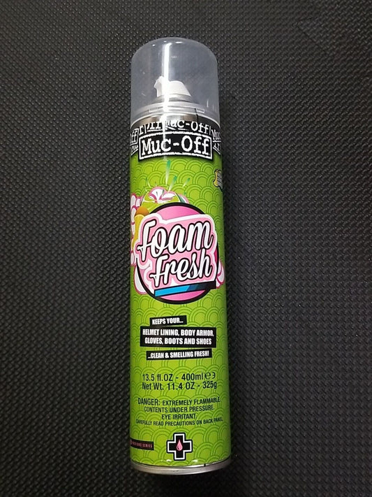 Muc-Off Foam Fresh 13.5 fl oz Helmet Freshener Foam Citric Burst P/N 37040293