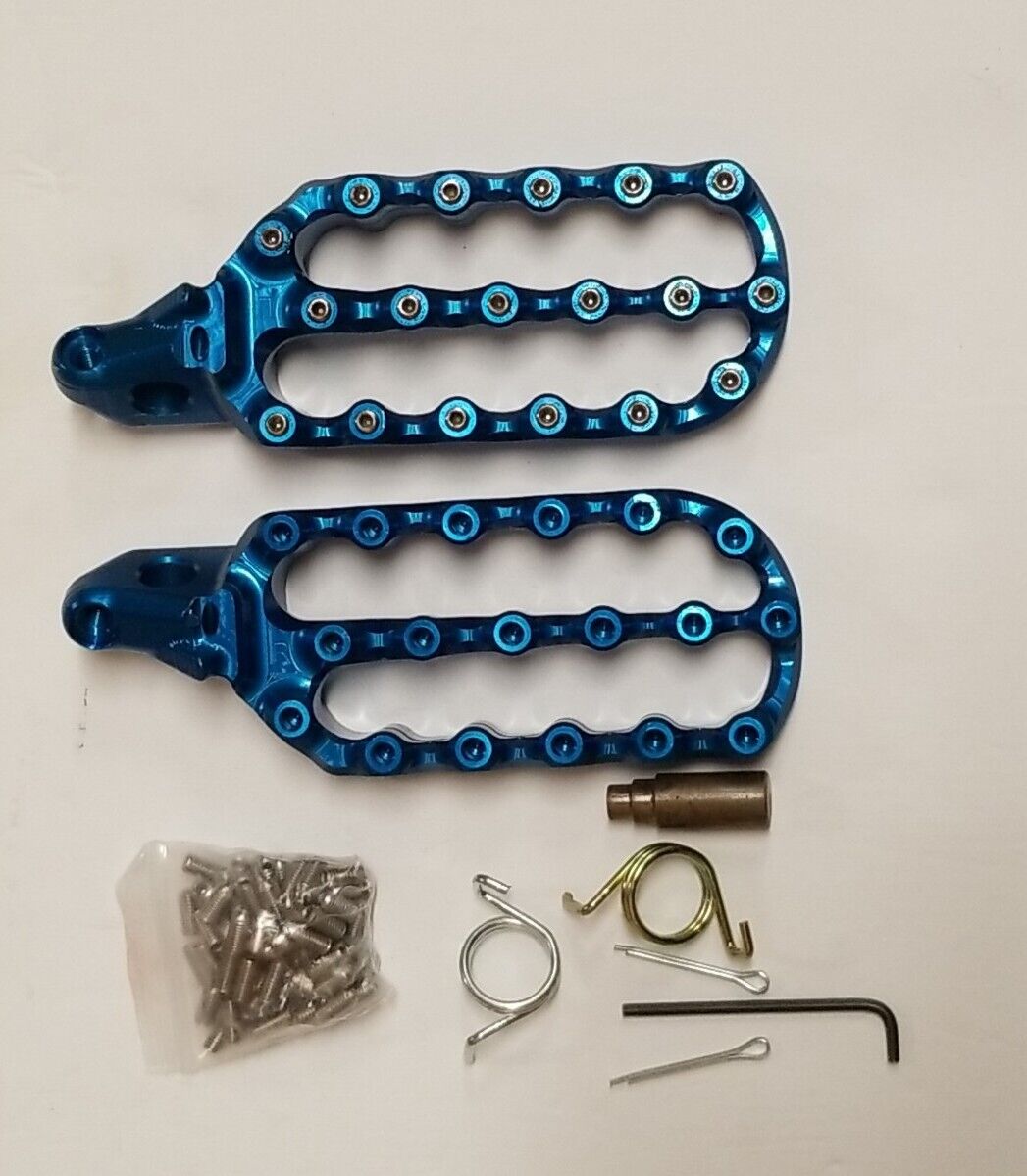 Fastway Adventure Motorcycle Foot Pegs 22-ADV-106 BLUE KTM HUSQVARNA250 450SXF