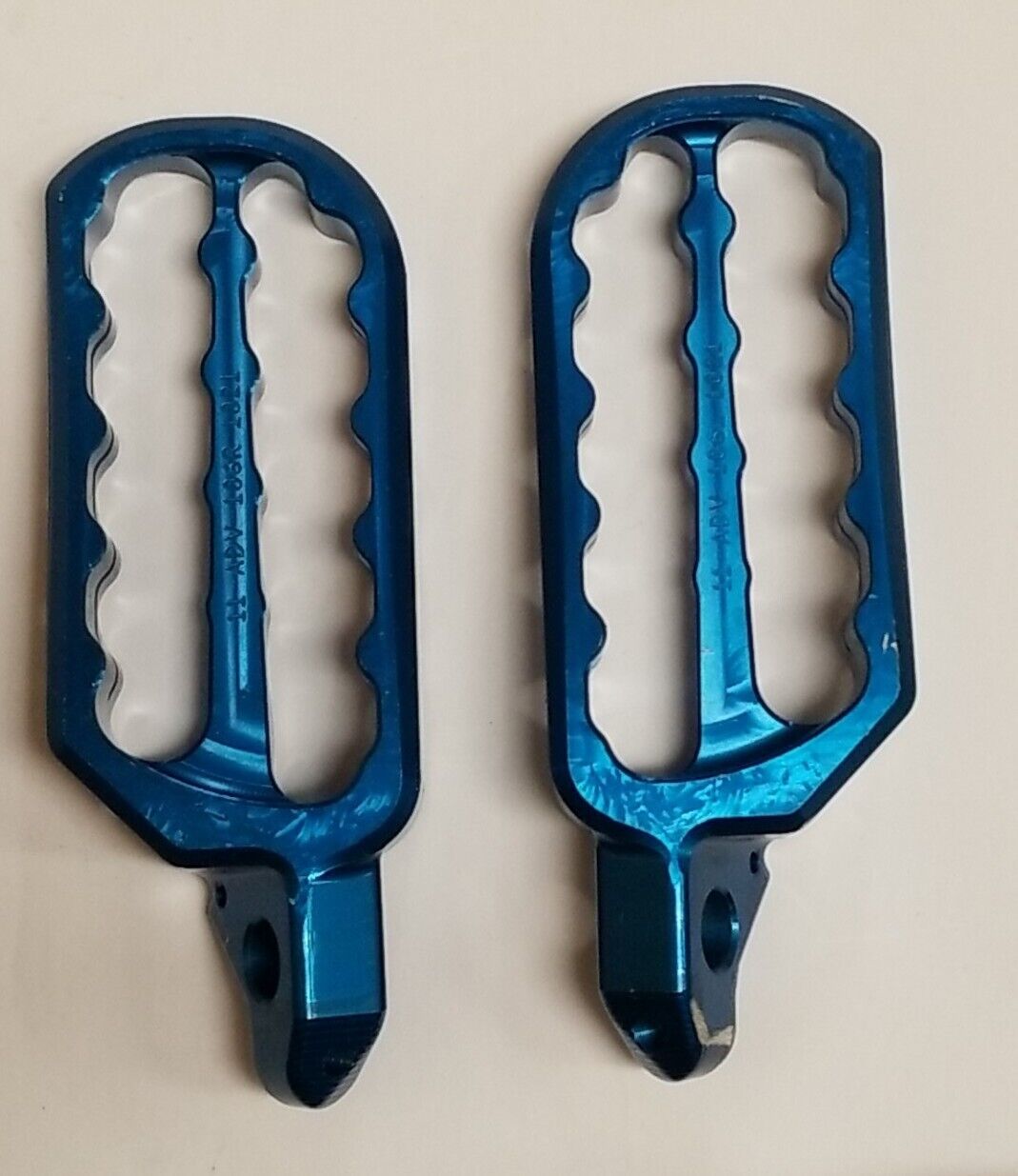 Fastway Adventure Motorcycle Foot Pegs 22-ADV-106 BLUE KTM HUSQVARNA250 450SXF