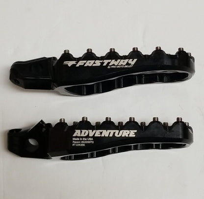 Fastway Adventure Motorcycle Black Foot Pegs 22-ADV-106 KTM HUSQVARNA 250 450SXF