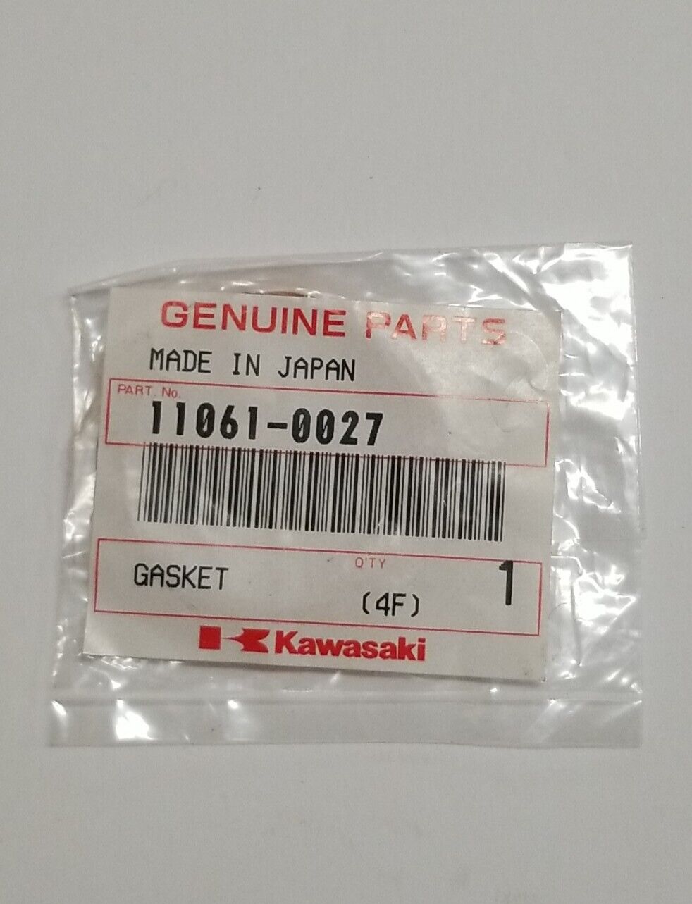 Genuine OEM Kawasaki ZX-14R KX250 KLX300 Exhaust Pipe Gasket 11061-0027 (B#7 IB)