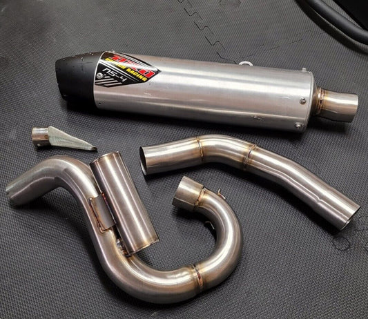 DUBACH RACING DEVELOPMENT  2007-2010 KTM 450 SX-F NS-4 Full System Exhaust Dr D