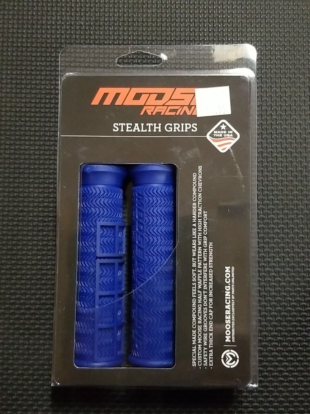 Moose Racing ATV Stealth Grips Blue B01-MAU 7/8"