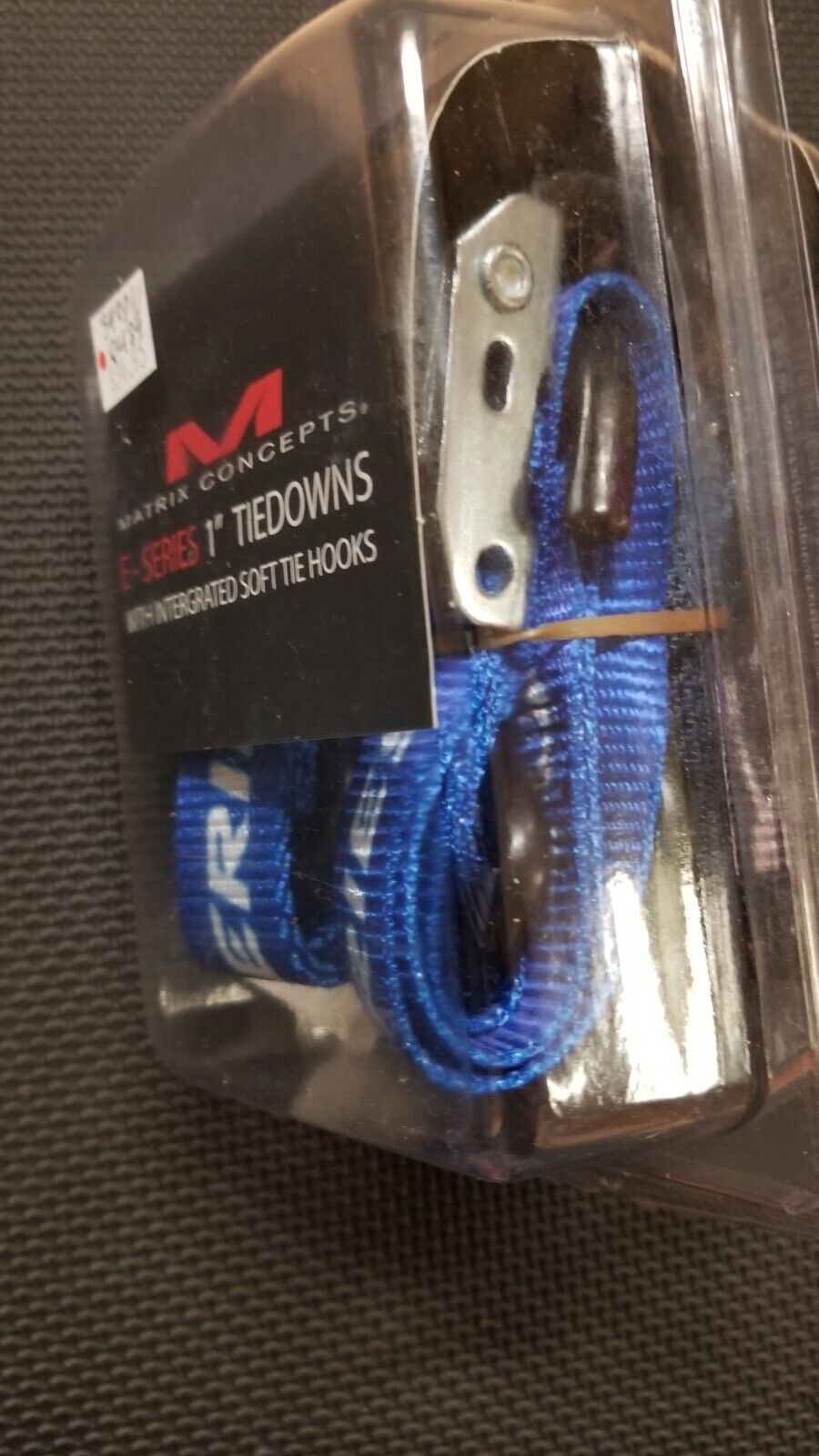 Matrix Concepts E-Series 1" Tiedowns Soft Tie Hooks P/N E1-103 Blue