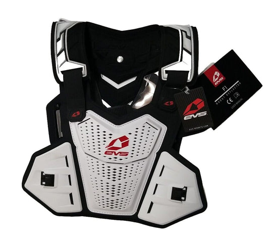 EVS F1 Roost Deflector Chest Protector White F120-WH-S/M