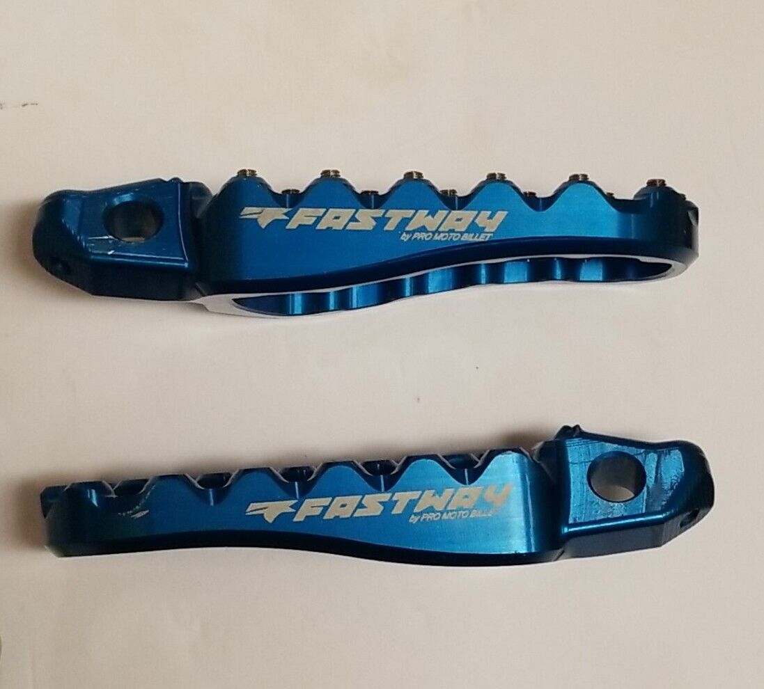 Fastway Adventure Motorcycle Foot Pegs 22-ADV-106 BLUE KTM HUSQVARNA250 450SXF