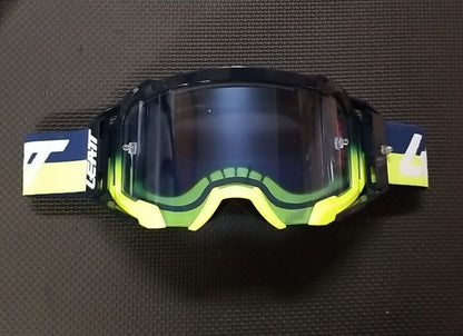 Leatt Bullet Proof Velocity 6.5 Iriz Goggles Citrus Blue Motocross MX Offroad