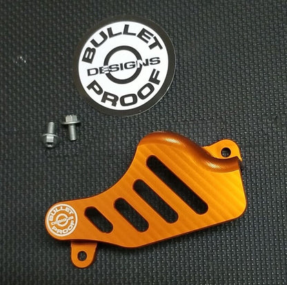 Bullet Proof Designs Rear Brake Caliper Guard BPD-BCG-04-ORG Orange KTM Yamaha