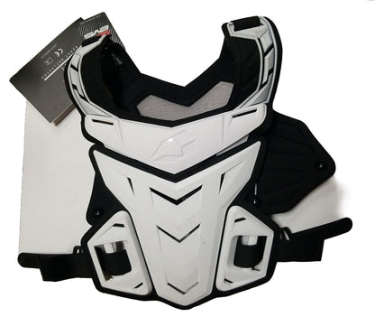 EVS F1 Roost Deflector Chest Protector White F120-WH-S/M